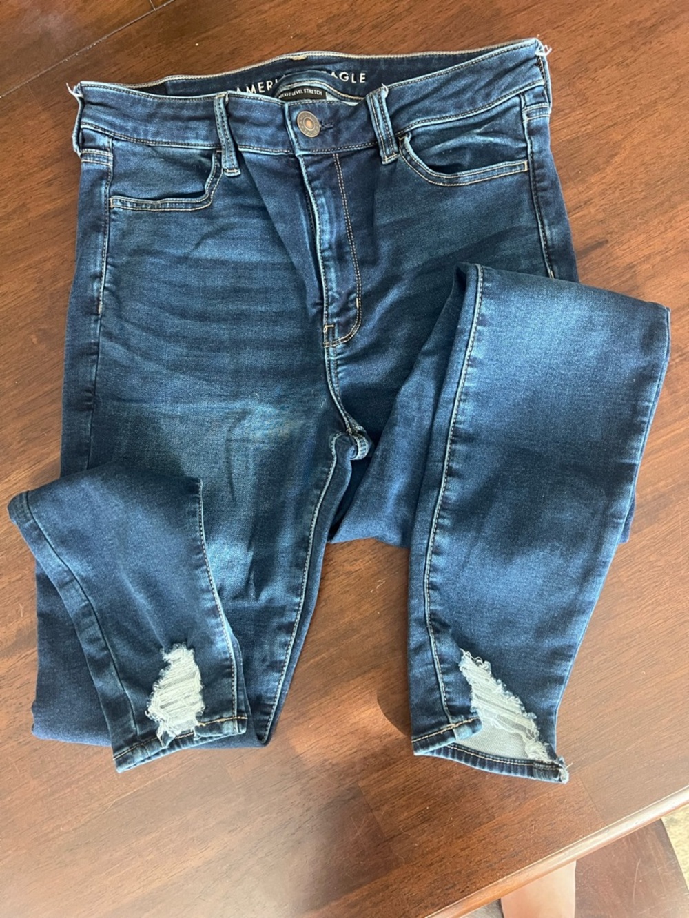 American Eagle Medium Blue Stretch Denim Jeans